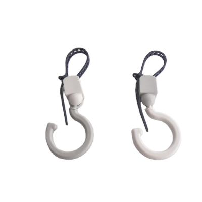 China Hot selling durable and eco-friendly child rotate 360 ​​degree safety hooks for hanger bag for sale