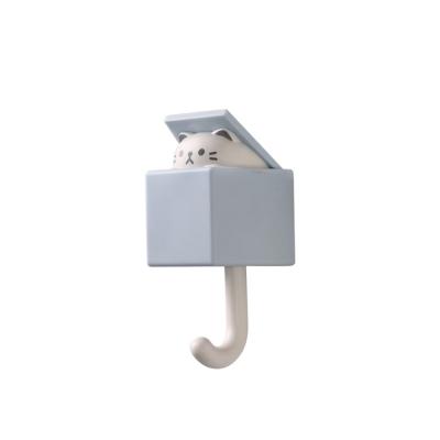 China Traditional Kitchen Bathroom Household Easy To Install Creative Cute Retractable Decorative Hook for sale