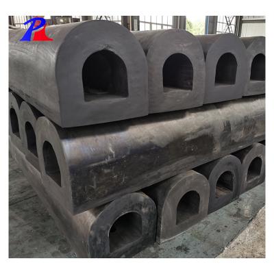 China Custom Non-Standard Dock Protection D Type / Marine Dock Fenders Rubber Fender Boat Dock Fender For Boats for sale