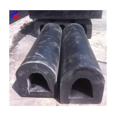 China Dock / Boat Protection D Type Marine Boat Rubber Fender For Dock And Boat Fender Bumper for sale