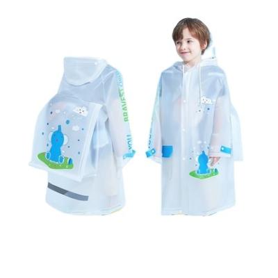 China Wholesale Minimalist SUNDAY Children's Raincoats Printing Raincoats Lovely Cardboard Raincoat Child's Rain Coats for sale