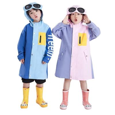 China Hot Cheap SUNDAY Sale Cartoon Kids Poncho Minimalist Cute Cartoon Children Rain Coat for sale