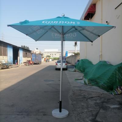 China Minimalist SUNDAY Aluminum Alloy Beach Sun Umbrella Cafe With Outdoor Garden Umbrella for sale