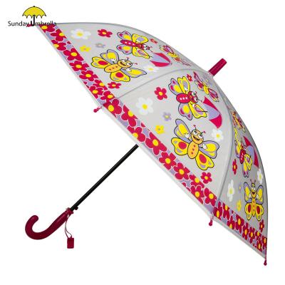 China All In 1 SUNDAY Auto Open Clear Umbrella Kids for sale