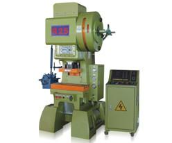 China Metal Button Pressing Punching Press Machine , C Frame 1000 SPM Electronic Punching Machine for sale