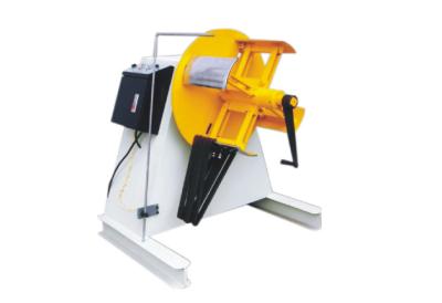 China Motor Drive Manual Expansion 2 Ton Uncoiler Machine for Metal Parts / Electrical Appliance for sale