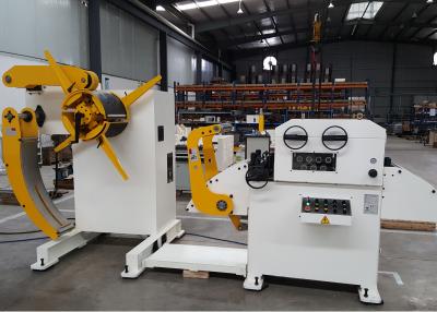 China Hydraulic Expansion Uncoiler Machine And Straightener Machine for Metal Coil for sale