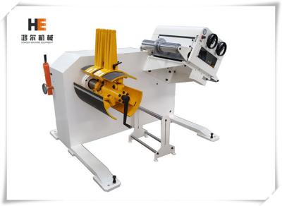 China 0-3HP Motor Drive Decoiling And Straightening Machine Diameter φ48mm Straightener Roller for sale