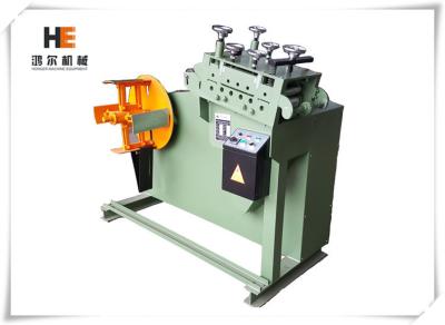 China More Than 0.4-2.2mm Coil Straightening Machine GO Uncoiler Machine With Motor Driven for sale