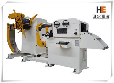 China 7 Pcs Straightener Roller Decoiling And Straightening Machine Double Chain Transimission for sale