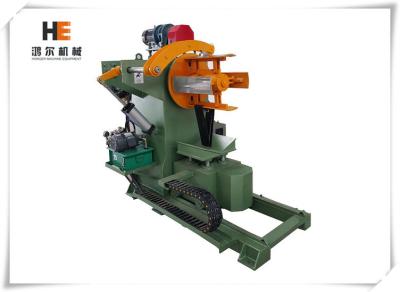 China Honger Machine Hydraulic Decoiler Machine 3.75 Kw Motor 3.75 Kw Frequency Converter Drive for sale