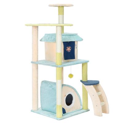 China Washing Cat Play Fun Cat Climbing Mechanical Frame for sale