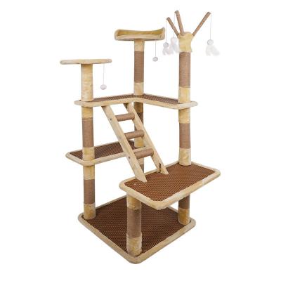 China High Quality Mechanic Wall Shelf Cat Washing Tower Cat Tower KAT Tree Large Cat Tree for sale