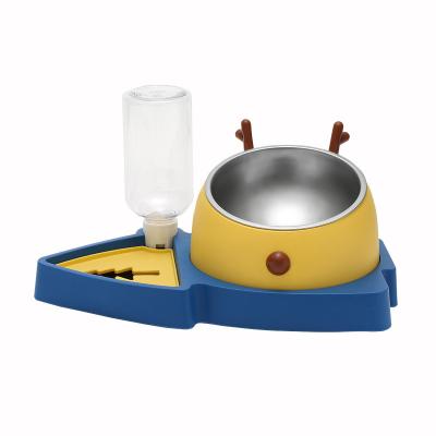 China Mechanical Washing Pet Feeder Pet Accessories Drinking Dog Feeder Food Bowl Smart Automatic Pet Feeder wifi With Smart Camera Function for sale