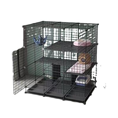 China Small and Medium Indoor Mechanical Dog Fence Indoor Dog Cage Teddy Puppy Wash Dog Cage Cork-like Household for sale