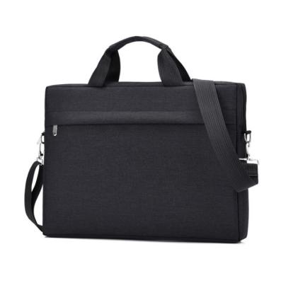 China Multifunctional Messenger Oxford Cloth Laptop Bag Business Briefcase Case with Handle and Carrying Strap for MacBook Air 15 inch for sale