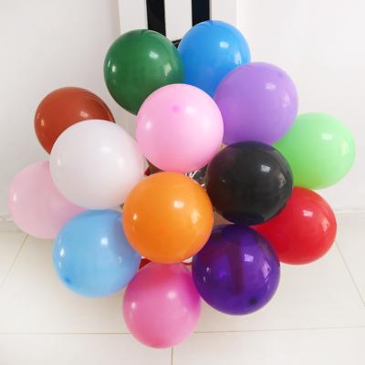 China 10 Inch Balloons Matte Gift Toy 2.2g 100 PCS Party Balloons, 12 Inch High Quality Assorted Colored Balloons for sale