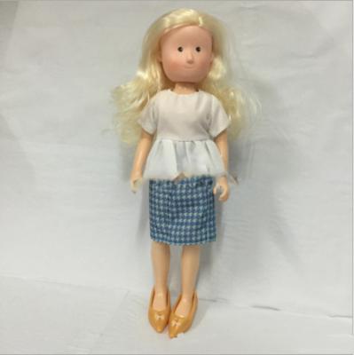 China Soft toy lady doll toys plastic vinly custimized for girls for sale