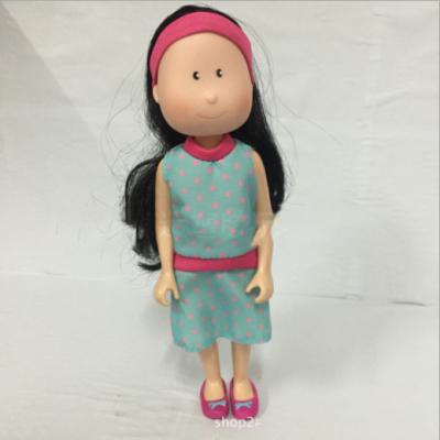 China Customized soft toy doll high level plastic vinly processing girl for sale