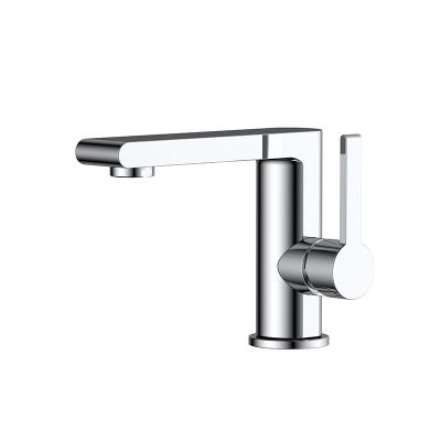 China EILSA Faucets Single Hole Deck Mounted Basin Mixer Metered Bathroom Solution Taps Manufacturer for sale