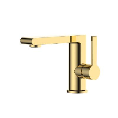 China Metered Taps Bathroom Mixer Tap Manufacturer EILSA Single Handle Deck Mounted Basin Mixer Tap for sale