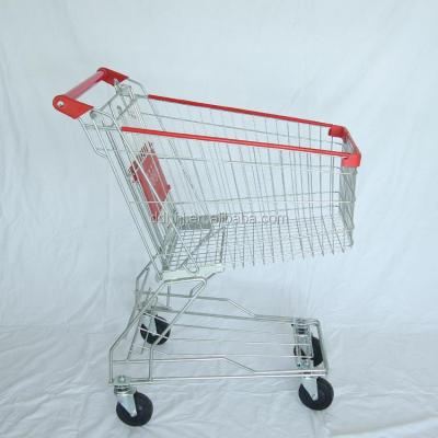 China 2 Layers 500kg Hot Resistant Shopping Trolley Kids Shopping Trolley Grocery Vending Trolley For Supermarket For Sale for sale