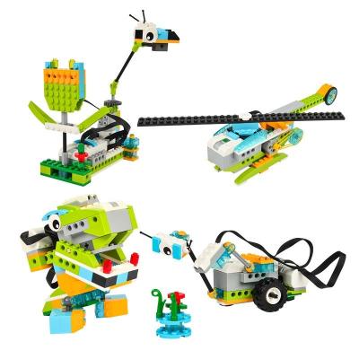 China Building Toy WSY DIY Programmed Electronic Robot 45300 Educational Bricks Compatible For FUN WEDO2.0 Children Electronic Gift Toy for sale