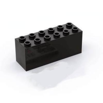 China Weights Series 73090b Technic Brick Modified 2 x 6 x 2 Weights - Bottom Sealed Dimple on Ends for 9686 DIY Educational Toys for Children for sale