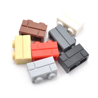 China NO.98283 Compatible Main Game Wall Brick 1x2 Brand Brick For Building Block Funny Small DIY Bricks Plastic Toy for sale