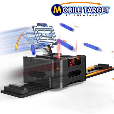 China Unique New Design Auto Reset Electronic Movable And Flexible Shooting Targets Aim Digital Gun Targets For Freeze Blaster Shooting for sale