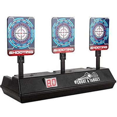 China Sound & Light Automatic Reset Shooting Electronic Shooting Targets With Sound &light Aim Digital Gun Targets For Freeze Blaster Shooting for sale