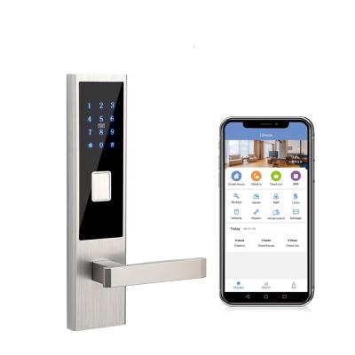 China Home/Apartment/Airbnb/Rental Smart Door Lock BLE RFID Card Security Smart Apartment Control System APP Office for sale