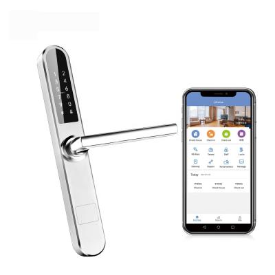 China Residential High Quality Apartment App WIFI Keypad Card Airbnb Door Lock for sale