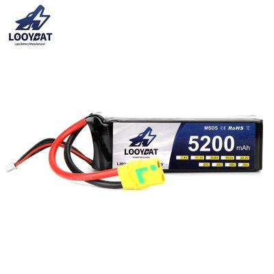 China High Energy Density 30C 14.8V 4S Rc Drone Batteries Lithium Polymer Battery Pack 5000 Mah Lipo Battery for sale