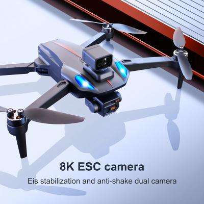 China Newest K911 MAX Brushless RC Mini Drone Adjustable Dual Avoidance With Laser Obstacle Mode 2022 Drone 8K Camera Headless for sale