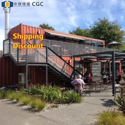 China CGC Modified Shipping Container 40 Ft Prefab Shipping Container House for sale