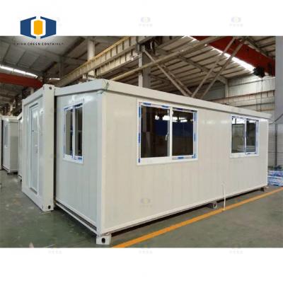 China Luxury Prefabric House Expandable Folding Container Homes For Living for sale