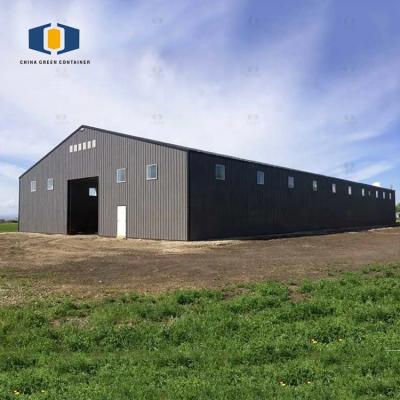 China 2020 Steel Structure Building Wind-Resistant Large-Span Steel Structure Warehouse for sale