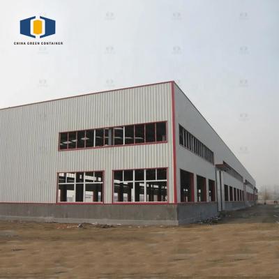 China CGC Prefab Modern Workshop Steel Structure Hangar Steel Structure Warehouse for sale