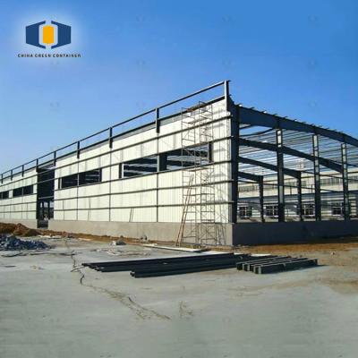 China CGC Factory Prefabricated Steel Structure Building Affordable Prefab Workshop Warehouse for sale