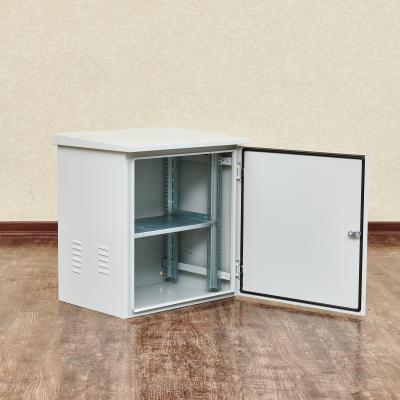 China 19-inch Outdoor Stainless Steel Network Equipment Cabinet with IP65 Protection Level for sale