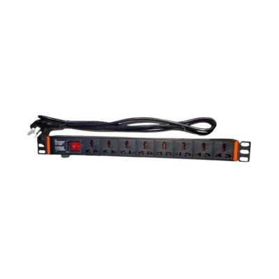 China 250V Rate Power Whole sale 8 Ways Clever IP Remote Controlled Smart PDU Network Power Distribution Unit for sale