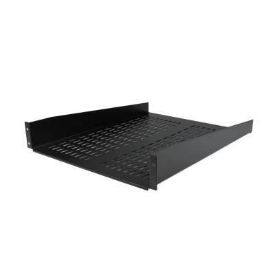 China Universal Vented Rack Mount Tray for 19 Inch Network Equipment Cabinet 1.5mm Thickness for sale