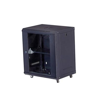 China 600*450*350 6u Rack Mount Server Cabinet com PDU opcional e acabamento revestido em pó à venda