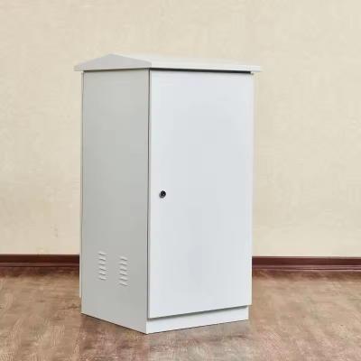 China Stainless Steel 38U 19'' 600*600 Outdoor Rainproof Cabinet Customized Grey RAL7035 for sale