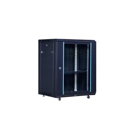 China Wall Mount Open Rack American Type Metal Cabinets 15U 600*450*750 19 Inch Powder Coated for sale