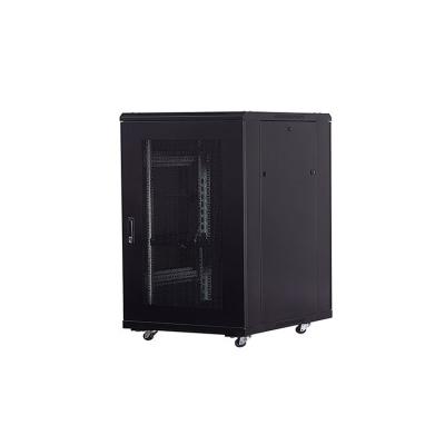 China Tempered Glass Door 12U Extra Depth Server Rack with Installation Beam 1.5 for sale