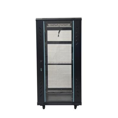 China 27U Netzwerkschrank 19 Zoll PDU-Stromverteilgerät Rack mit Matrtial Dicke zu verkaufen