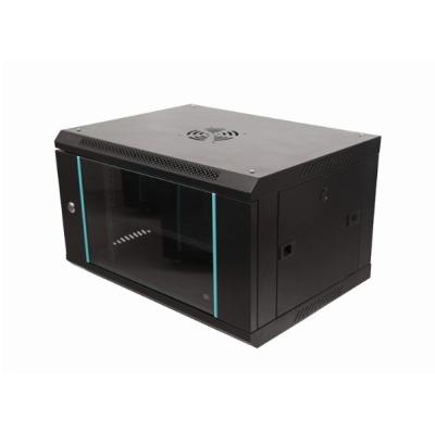 China 9U Wall Mount Cabinet for Computer Equipment Server Black 600*450*280 IP20 Protection for sale