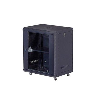 China 1.0mm Thickness 12U Server Chassis Computer Equipment Rack Cabinet with Exhaust Fan for sale